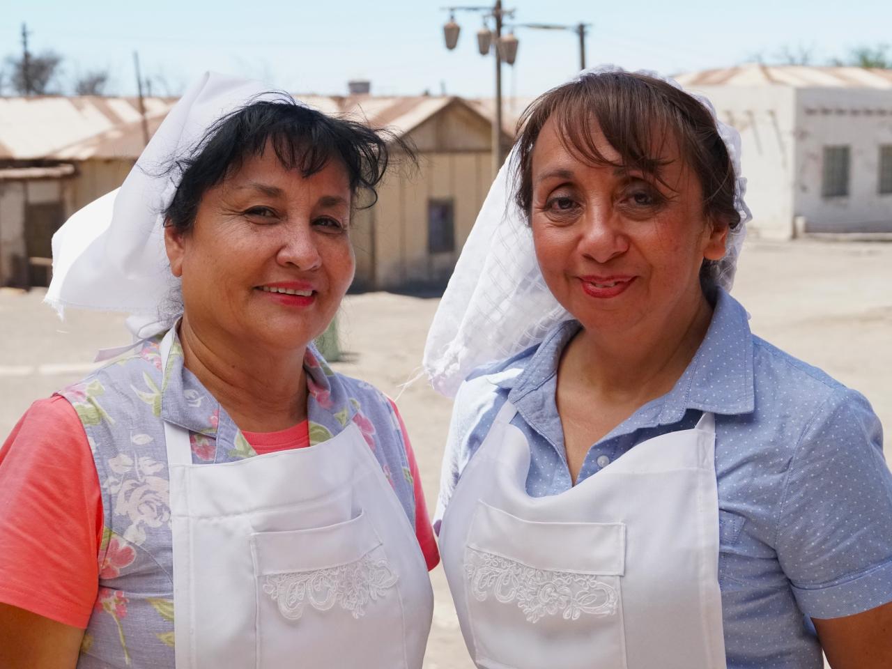 Claudia Olcay Rodríguez y Jeanet Caipa Caipa