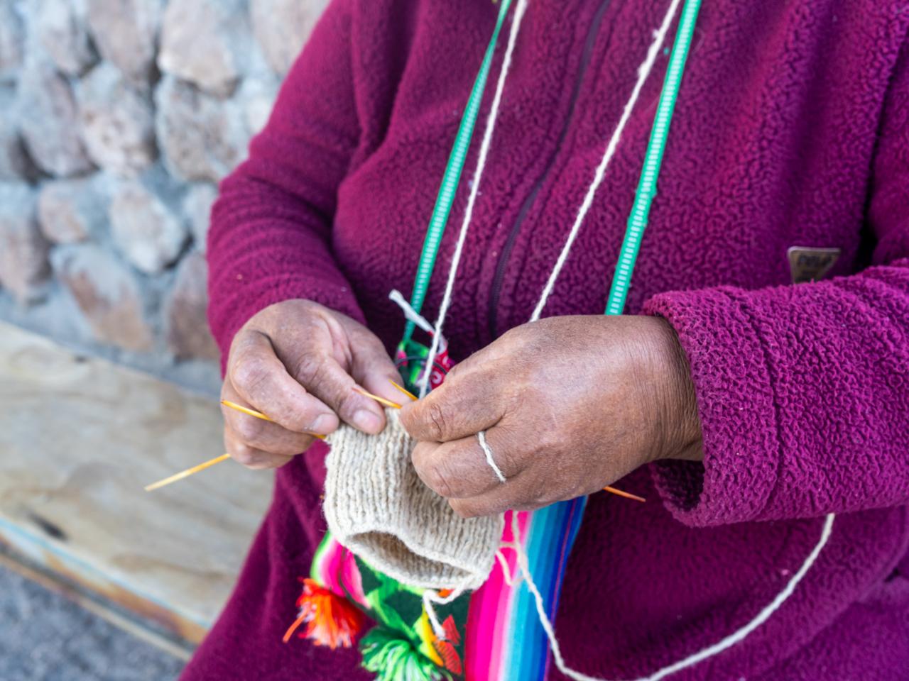 Artesanía tradicional en Camar