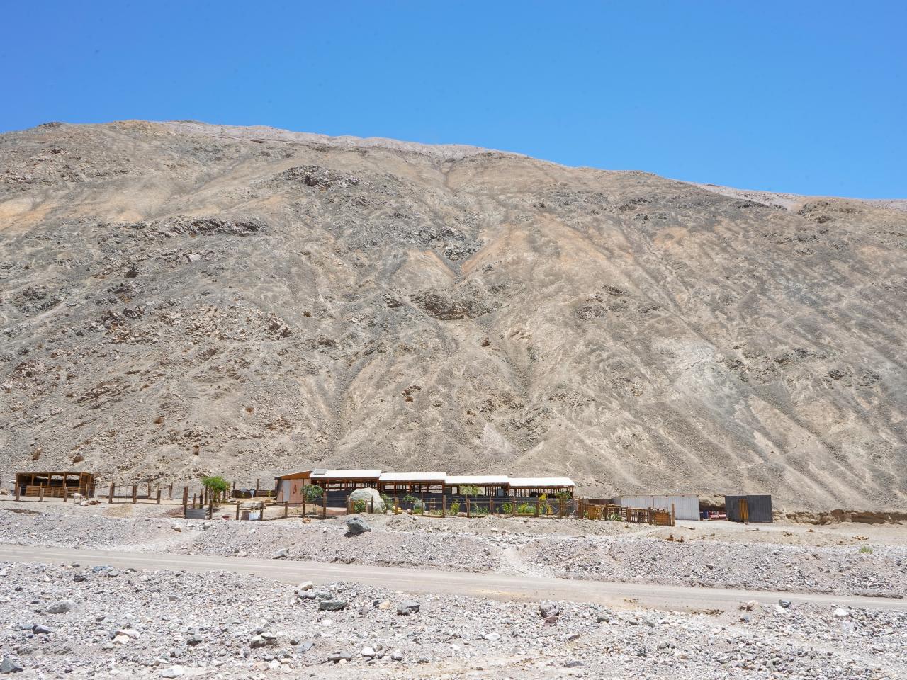 Corral y huerto en Quebrada de Agua Dulce (vista general)