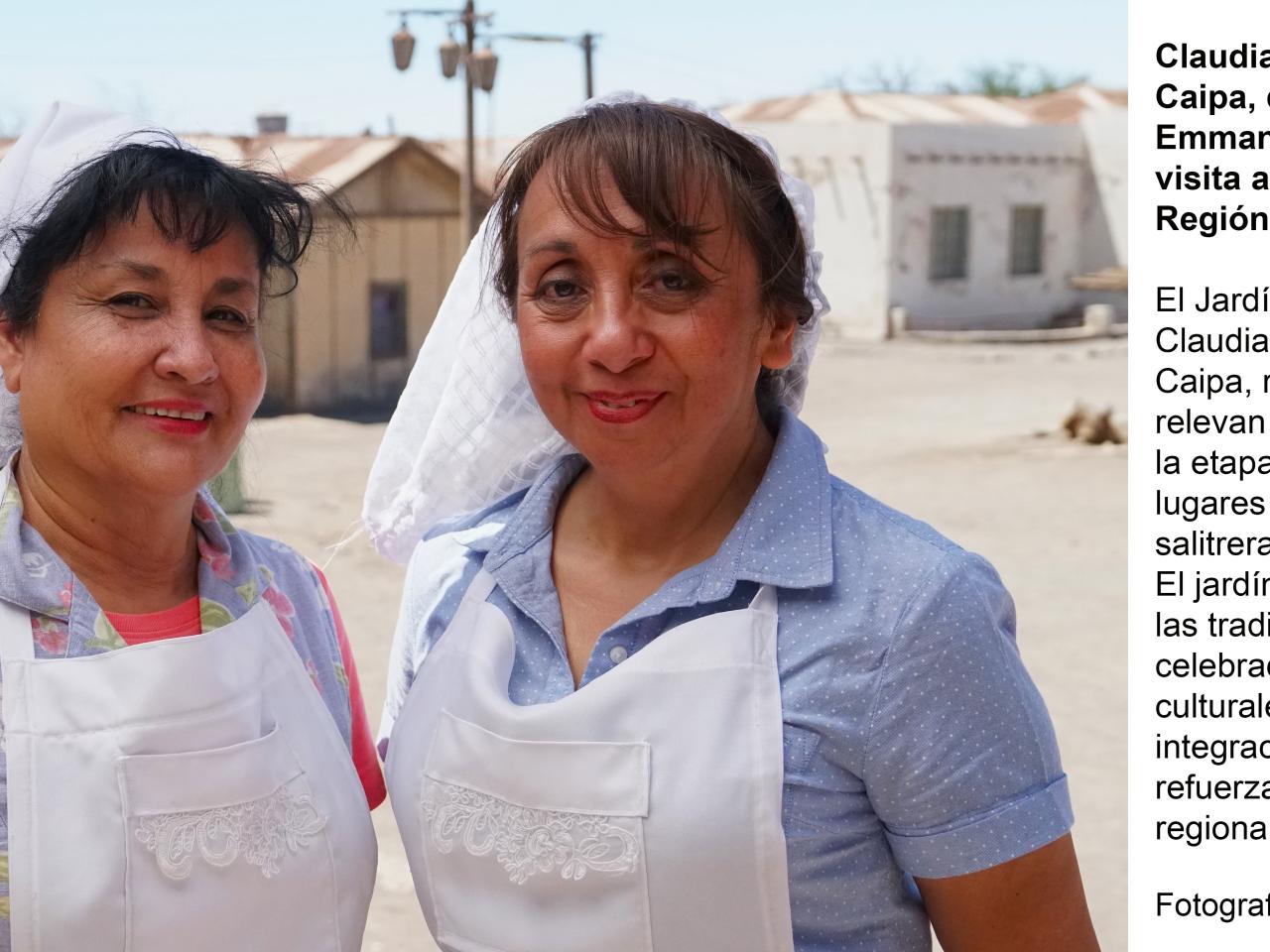 Claudia Olcay Rodríguez y Jeanet Caipa Caipa